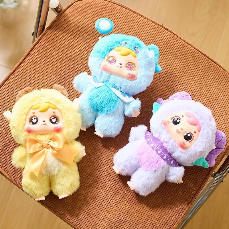Authentic in-stock Samuel Standing Zodiac plush series blind box figurine gifts Application Scenario