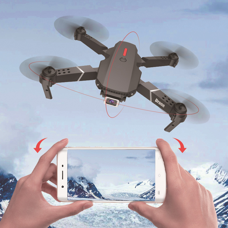 The black folding drone portable aerial photography remote control storage bag is easy to carry around Specification image