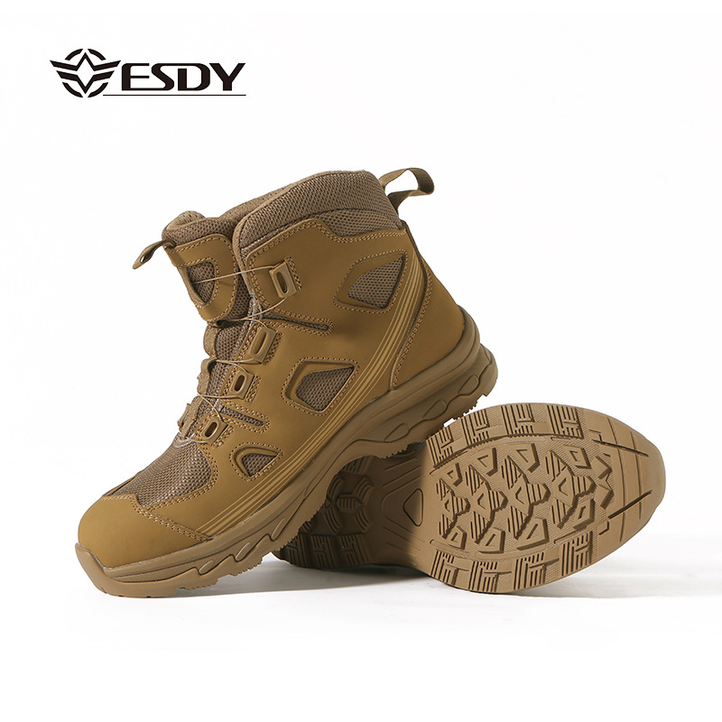 户外运动登山鞋男款防滑耐磨徒步鞋越野爬山鞋轻便缓震透气战术靴产品图