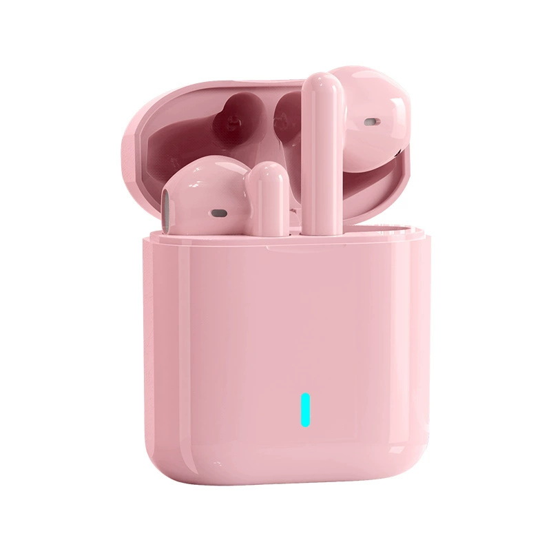 The V77 stereo Bluetooth headphones for foreign trade are compact, long-lasting, portable, low-latency, and feature semi-in-ear ear tips Item Picture