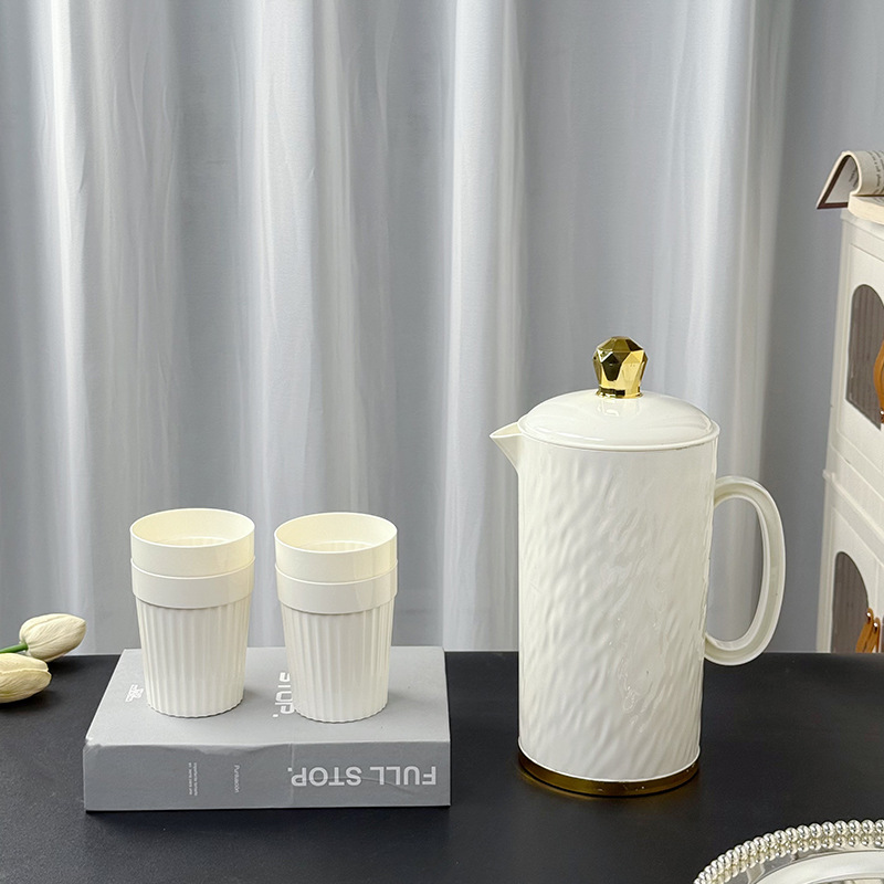 Cross-border e-commerce Middle East travel tea cup set, mini portable outdoor kung Fu tea set, outdoor convenient set, cold water bottle