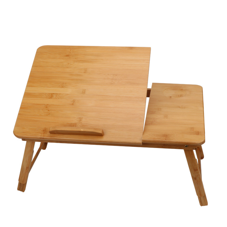 samexi bamboo folding bed desk, lazy computer desk, tablet, student dormitory study bed small table Item Picture