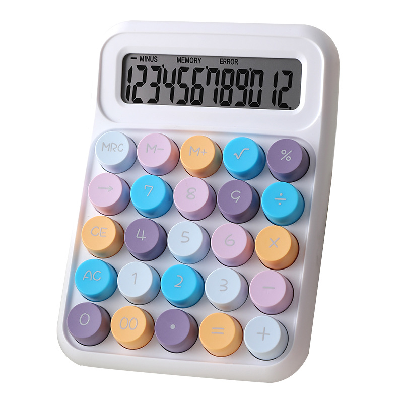 RZ-817S Dopamine Cartoon Cute High Appearance Calculator Portable Calculator Fresh and cute calculator Item Picture