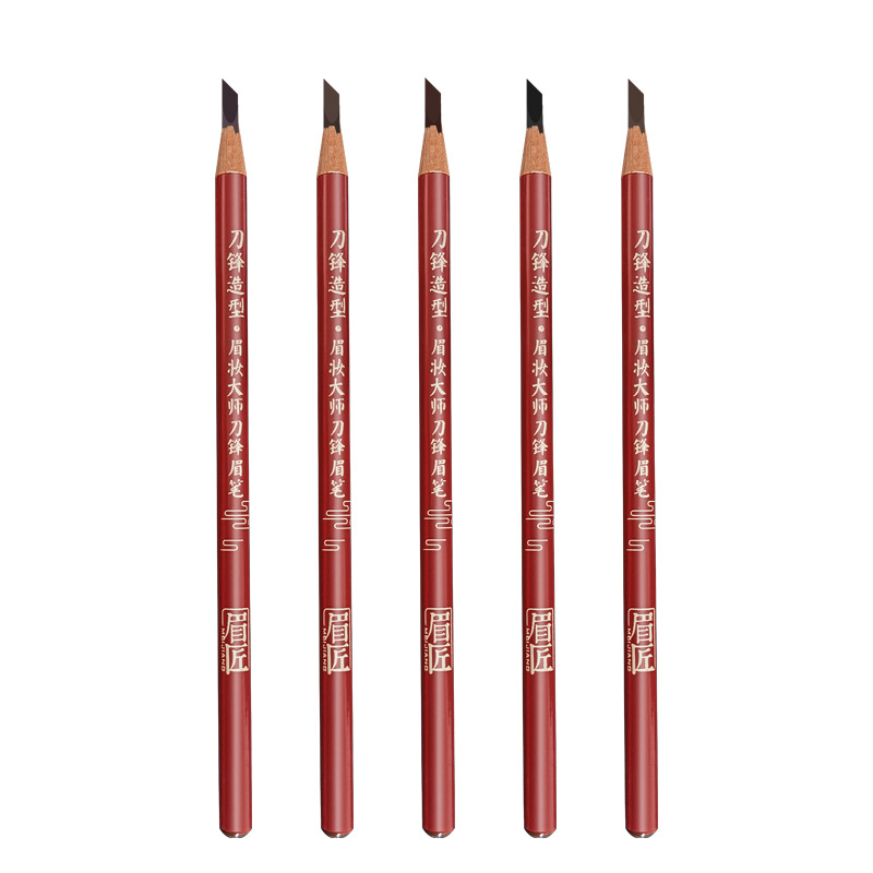 Eyebrow Artisan Hard Core Wild Eyebrow Pencil, Long-Lasting Sweat Resistance, No Color Fading, Each Eyebrow Distinct, Natural Blade Eyebrow Pencil Waterproof Wholesale Item Picture