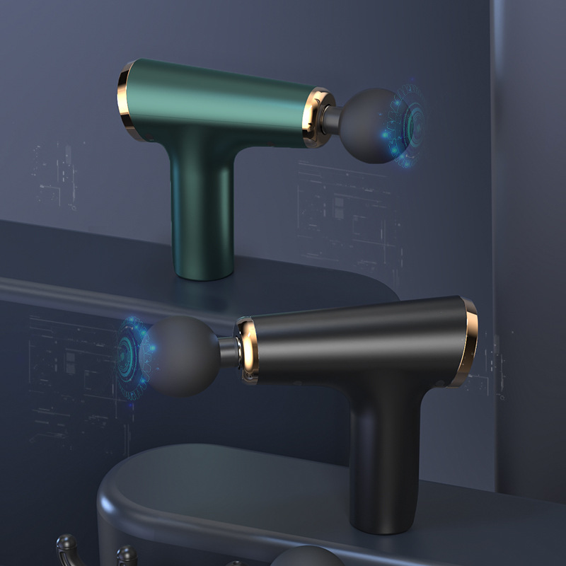 Bodyu-shaped foam gun, a mini overseas sports massager exclusively for fitness Application Scenario