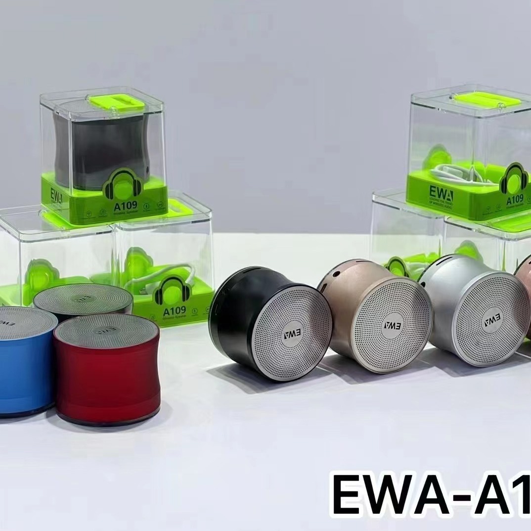 EWA-A109Pro Subwoofer outdoor car communication Bluetooth speaker with TF card insertion, TWS factory direct sale Specification image
