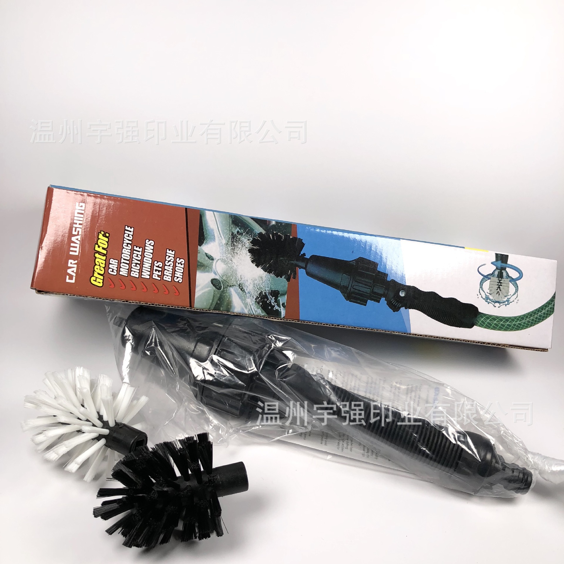 水驱动旋转刷 BBrush Hero 喷水旋转头清洗刷 Renovator现货