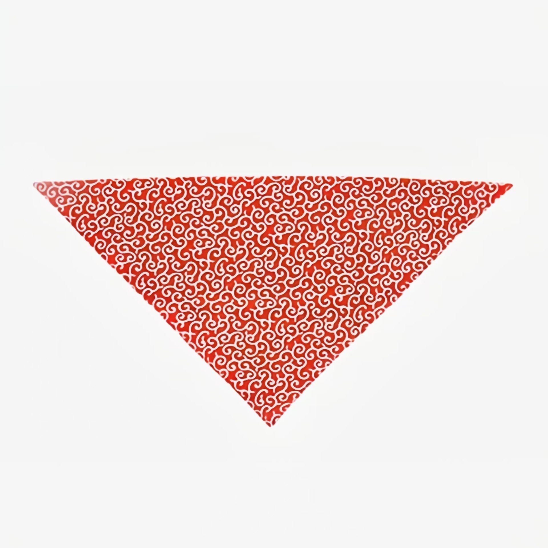 Rongka Pet Cross-border New Japanese-style Tanggrass-patterned wipes, pet cat and dog accessories, triangular scarves, scarves, pet scarf supplies wholesale Item Picture