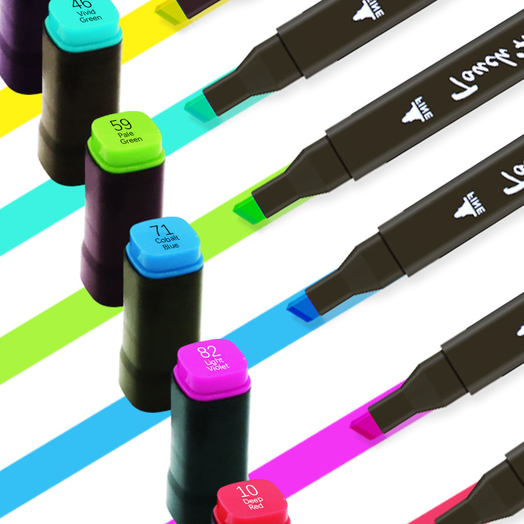 New student painting art supplies for 2023:36-color art marker pens, colored pens, children's double marker pens Application Scenario