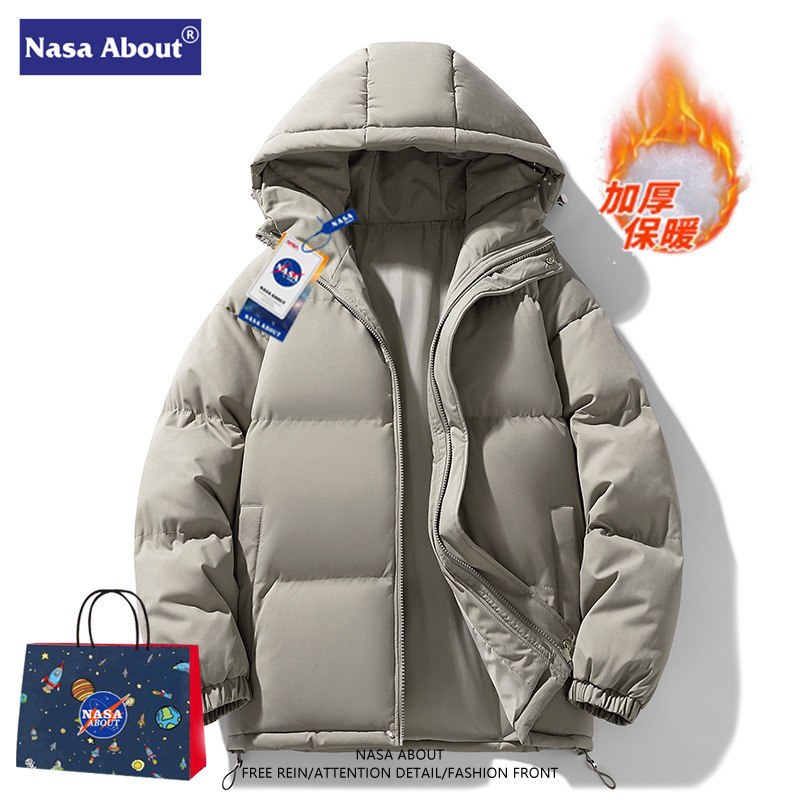 NASA American cotton-padded jacket for men and women in winter 2024, thickened, loose, casual, warm and versatile, couple's versatile coat Application Scenario