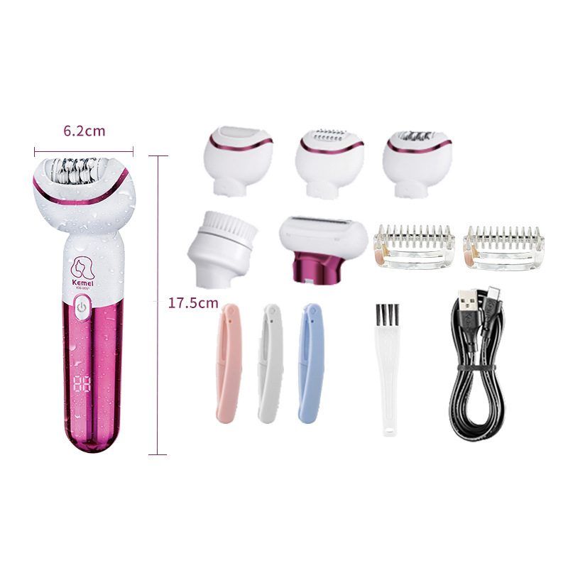 Kemei kemei cross border extractor para mujeres KM-6051 lady shaver depilador eléctrico shaver Application Scenario