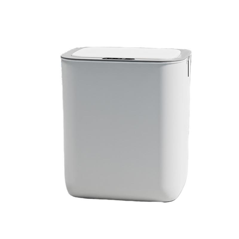 Smart sensor trash can, household kitchen and living room trash can, automatic lid opening, bathroom waterproof trash can Item Picture