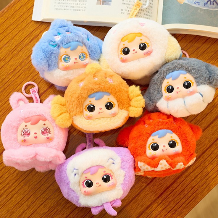 Samuel, the "Three Little MAO" (Samuel), is now available for wholesale of "Ocean Story" pendants and blind boxes in the live stream details Picture