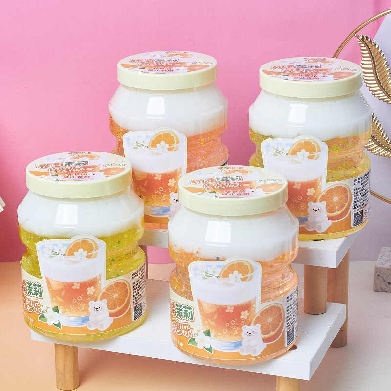 Zhi Zhi Mei Mei Bubble Glue, Super Large, stress-relieving, non-toxic slime colored clay, plasticine Bubble glue, diy factory wholesale details Picture