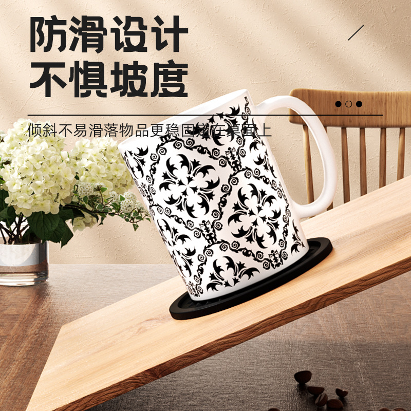 餐垫杯垫杯盖杯套/杯垫/餐垫/隔热垫pvc/陶瓷杯垫产品图