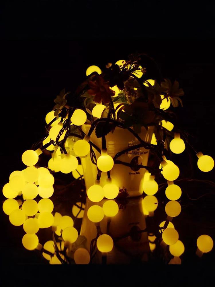 室外LED灯串实物图