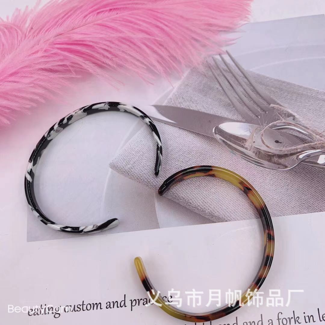 铜微镶手环/925银镯/手镯/猫眼手镯/手镯配件产品图