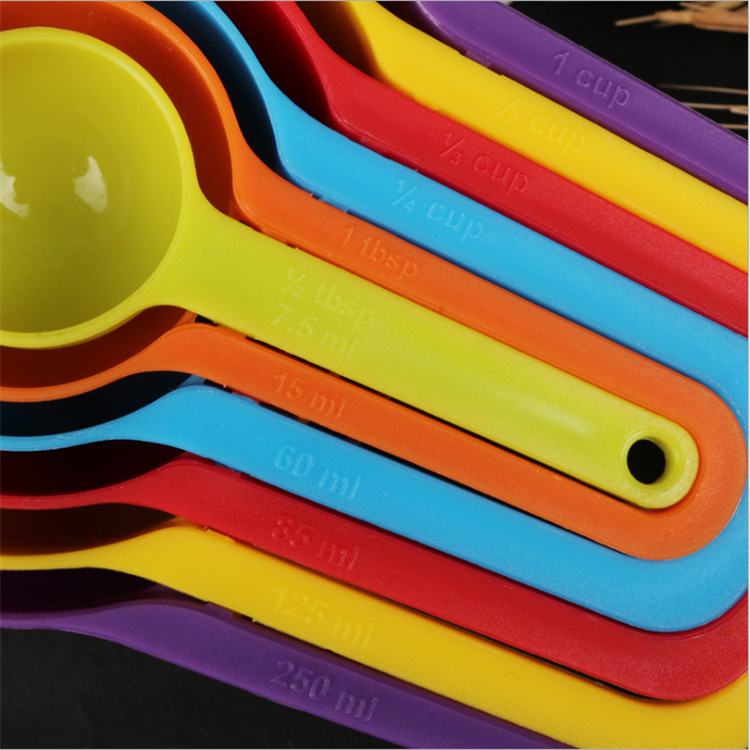 调漆量杯/量勺/量杯塑料/量杯硅胶/咖啡勺细节图