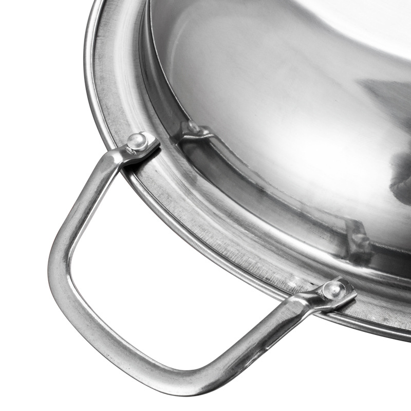 Extra-thick stainless steel alcohol pot, bar tripod, multi-purpose small dry pot, anti-corrosion small hot pot origin supply Item Picture