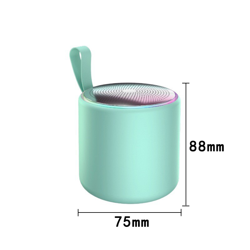 2025 New Bluetooth speaker, subwoofer, mini and fresh desktop speaker, high sound quality, portable for outdoor use Item Picture