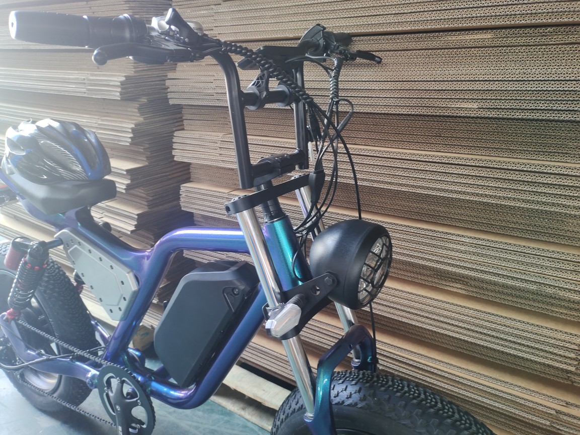 20-inch lithium battery-powered mountain biking, adult variable speed, male and female student off-road electric racing bike riding Specification image