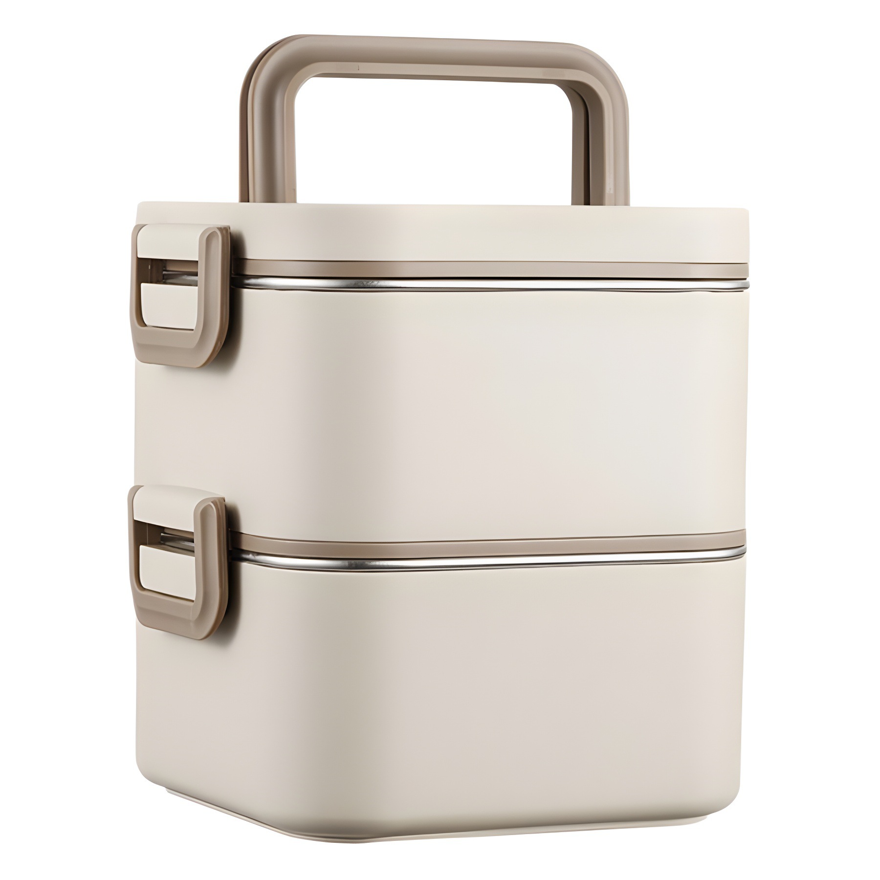 Factory direct sales of stainless steel lunch boxes, microwave ovens, multi-layered lunch boxes for office workers with meals, cross-border wholesale and consignment Item Picture