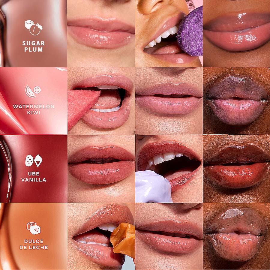 唇膏、唇油实物图