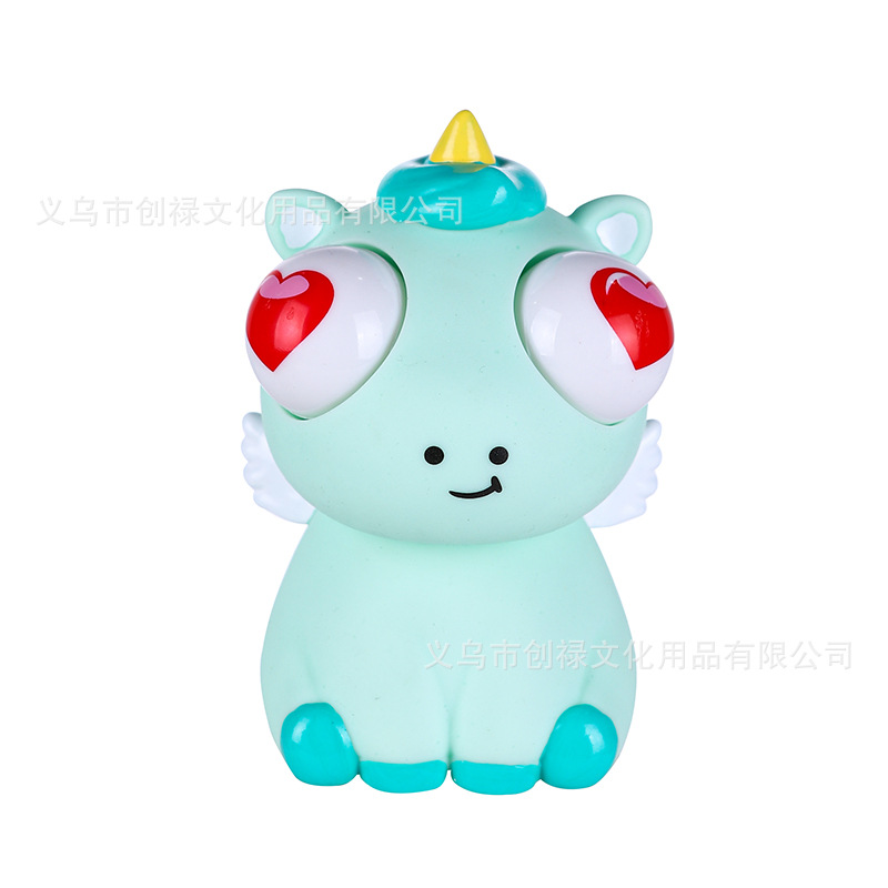 Douyin is selling a new hot-selling product, the "Eye-Popping Angel" unicorn stress-relieving gadget, the flashing light toy, and the children's "Pinching Fun" gift ornament Item Picture
