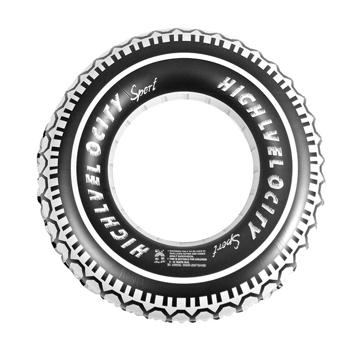 Wholesale of Hongyu's new children's tire swimming rings, featuring striped cute cartoon underarm rings and thickened inflatable swimming rings Item Picture