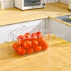 Refrigerator PET storage boxes, large, medium and small food-grade fruit and vegetable refrigeration storage boxes, storage boxes and fresh-keeping boxes Application Scenario