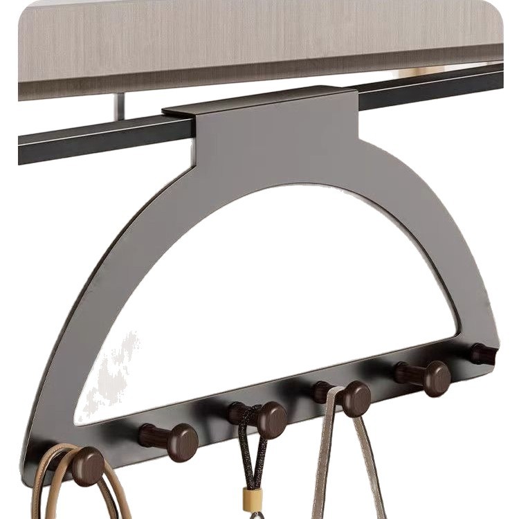 Extended door hook, extended coat hanger, bedroom door hanging rack, no need for drilling, door back storage and storage wonder, coat hook Item Picture