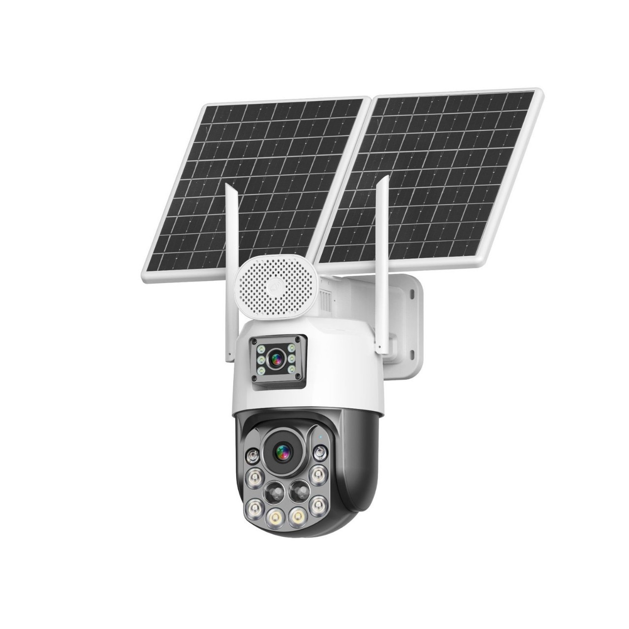 36x optical zoom HiEasy solar-powered 4G surveillance camera for cross-border exclusive dual-screen Item Picture