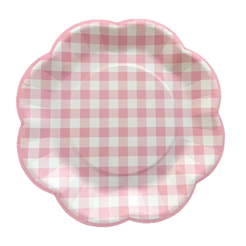 一次性餐具/纸盘一次性/一次性点心盘/一次性碗筷/一次性餐盘白底实物图