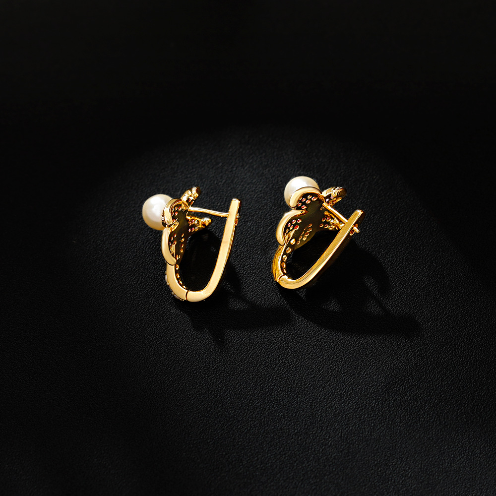 Hyacinth luz extravagancia superflash color brillo zirconia flores hebillas de oído moda mujer tendencia desplazamientos elegancia premium sentido pendientes tik yin boom Application Scenario