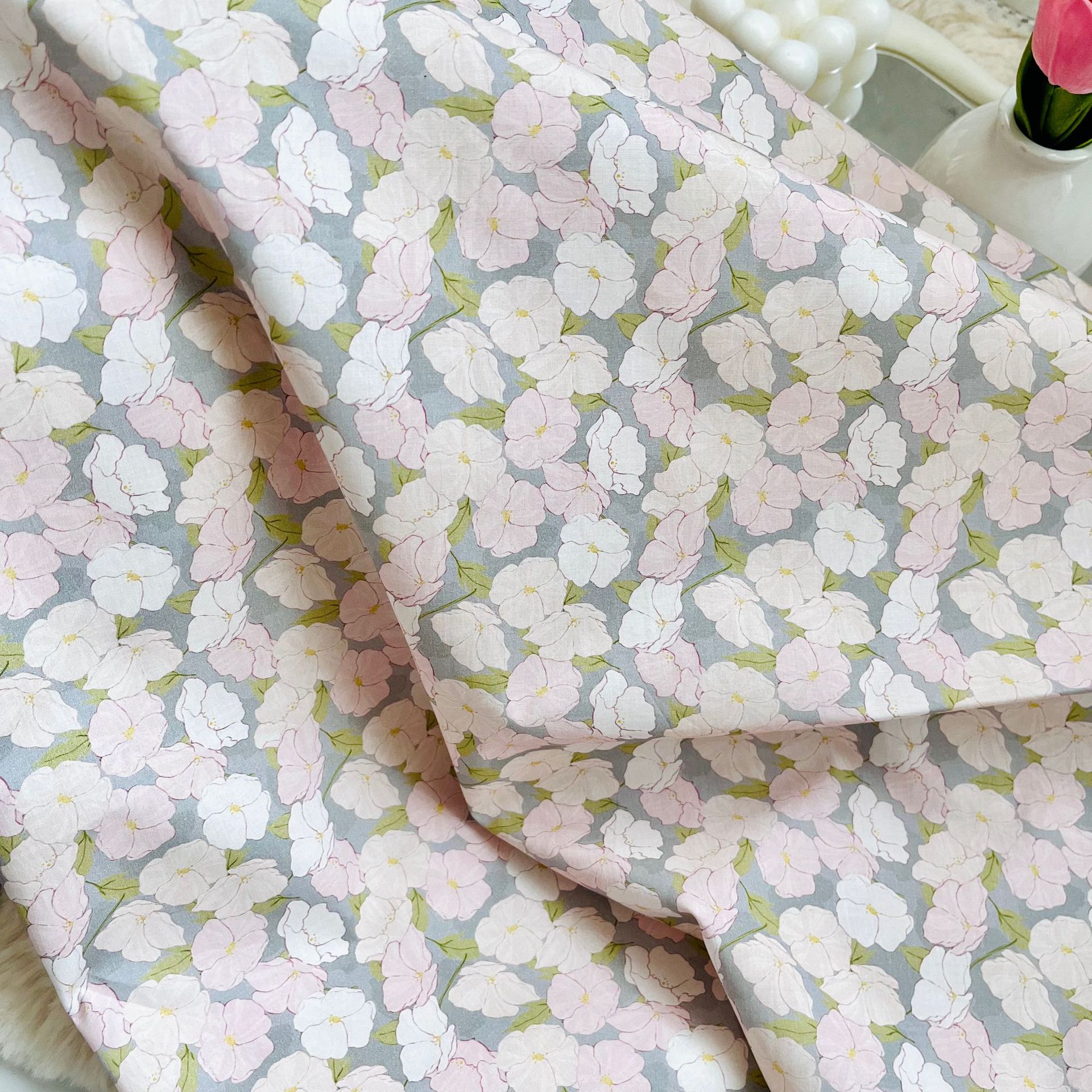 蕾丝桌布/丽丝绒/蜡染布/礼物包装布/非洲布产品图