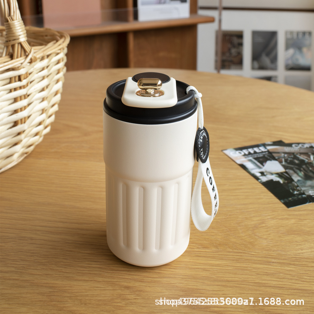 Wholesale of high-quality 304 stainless steel coffee cups with intelligent temperature measurement and insulation, portable car travel gift cups Application Scenario