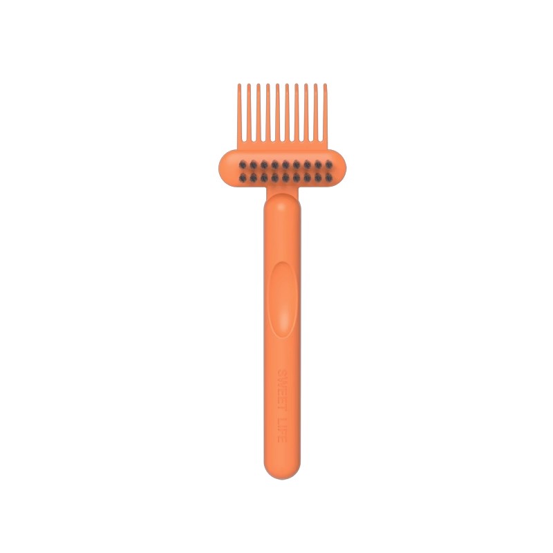Orange cleaning brush head, 20 steel wool balls, loofah cup brush, creative crevice brush Item Picture