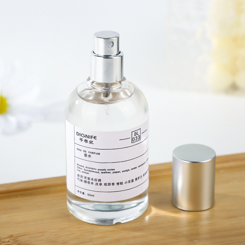 Allie laboratorio perfume sandalwood croft rima té negro larga duración deja fragancia suave fragancia pastel fresco natural 50ML details Picture