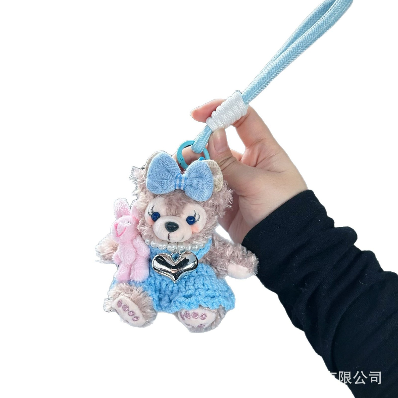 Fuqilai Xiaohongshu's same style Shirley Rose plush toys, cute car keychains, pendants and girls' gifts wholesale Item Picture