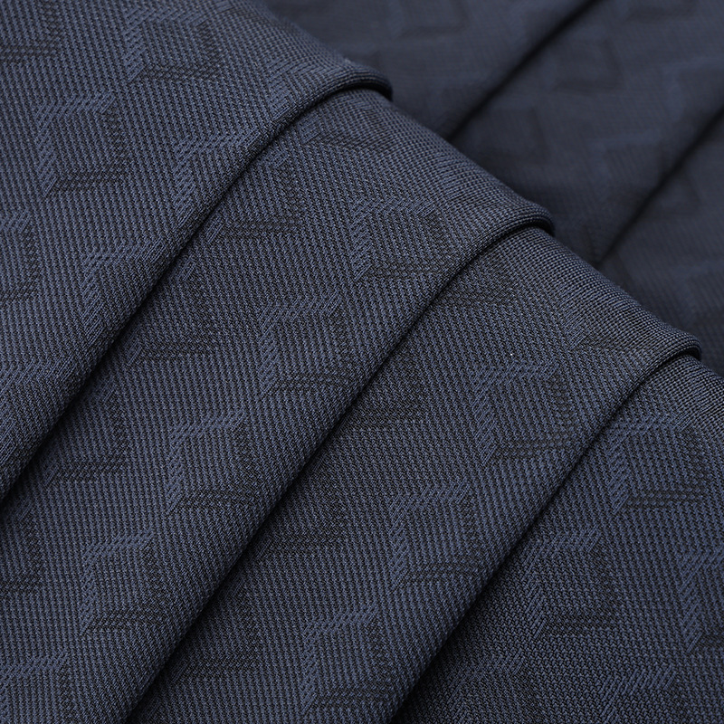 锦纶高弹针织男装面料纬编锦氨弹力运动服面料男装上衣T恤面料产品图