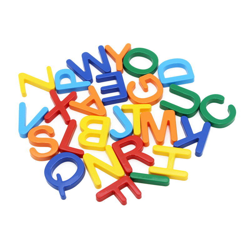 跨境专供早教磁性教学英文字母贴数字拼音磁力贴大小写冰箱贴益智详情图4