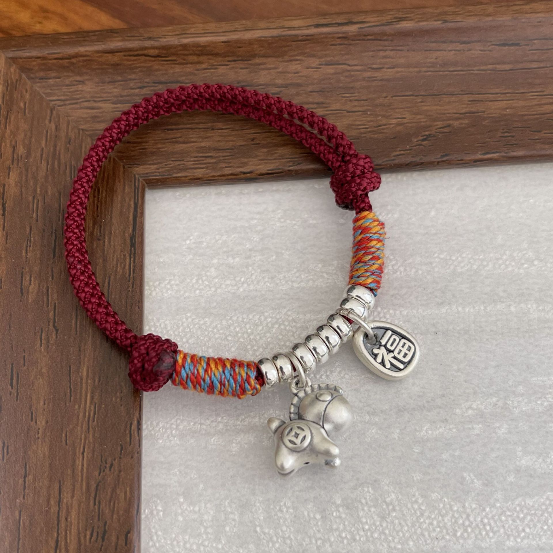 手链/红绳/铜微镶手环/四叶草手链/手串产品图