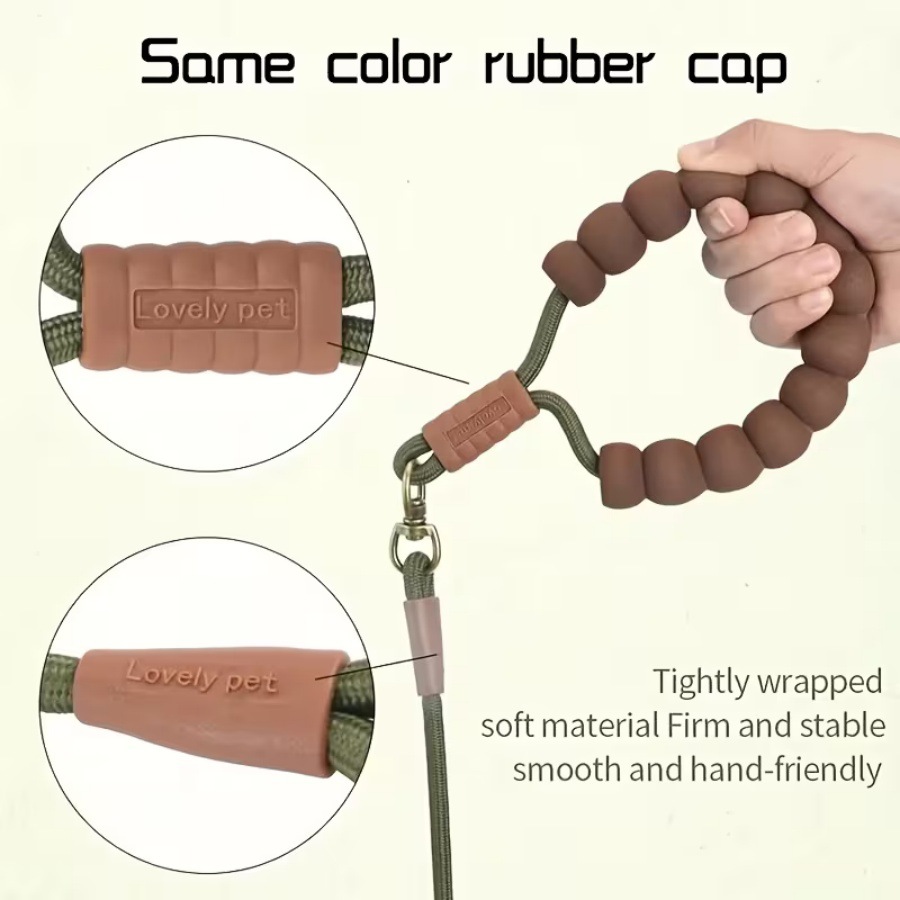 Dog leashes, dog chains, small, medium and large dog walking leashes, pet supplies, Bichon Frise and Corgi dog leashes that don't grip hands Specification image