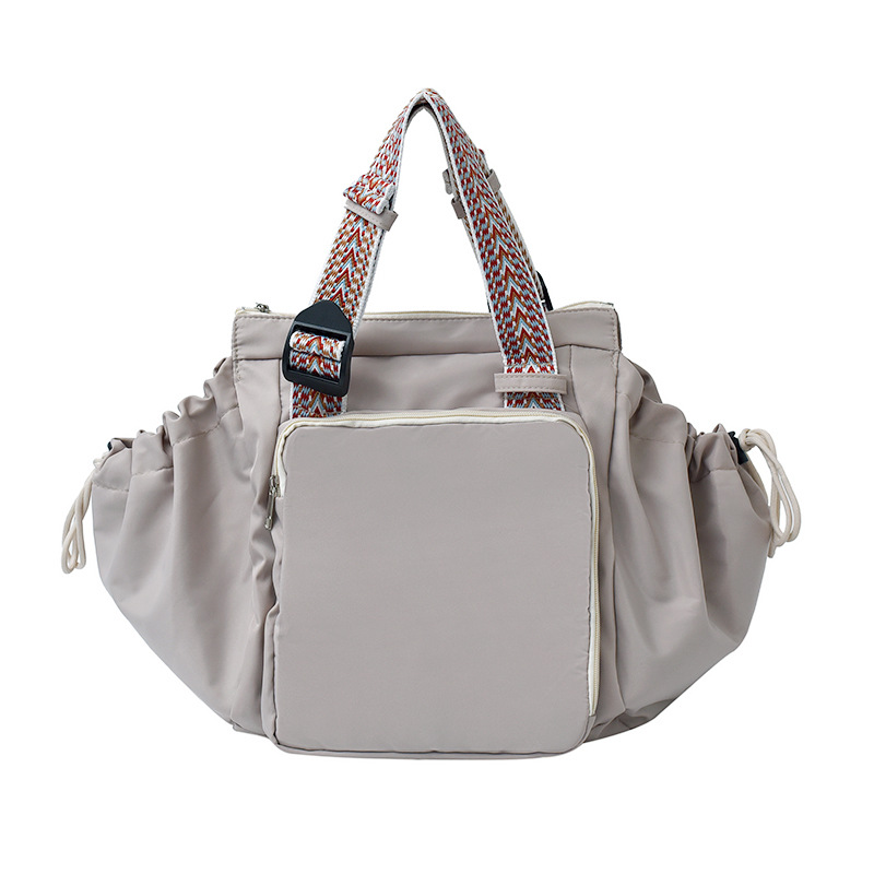 Cross-border best-selling 290 nylon fabric women's bag 2026 Korean version new large-capacity single-shoulder bag travel tote mommy bag Item Picture