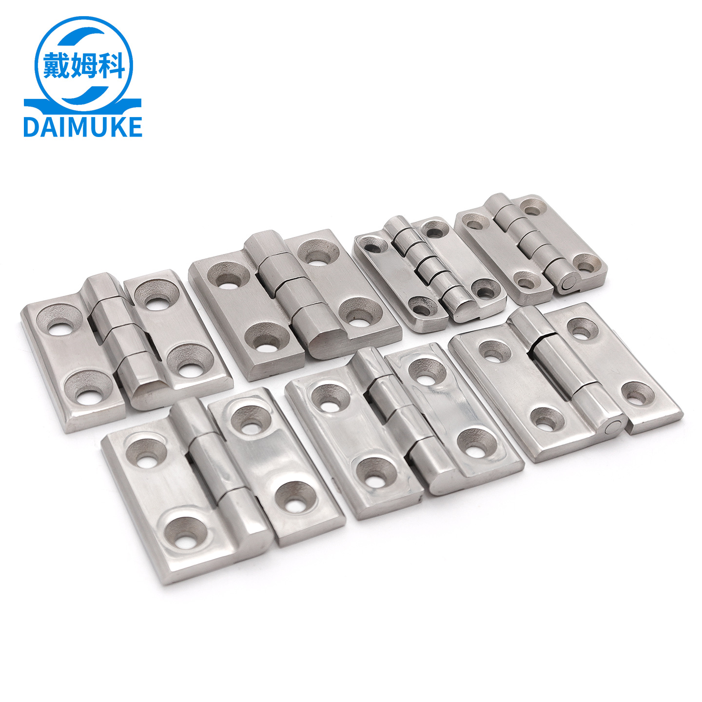 Thickened stainless steel hinge distribution box mechanical equipment cabinet door swing CL226 zinc alloy heavy-duty 4050 hinge Specification image