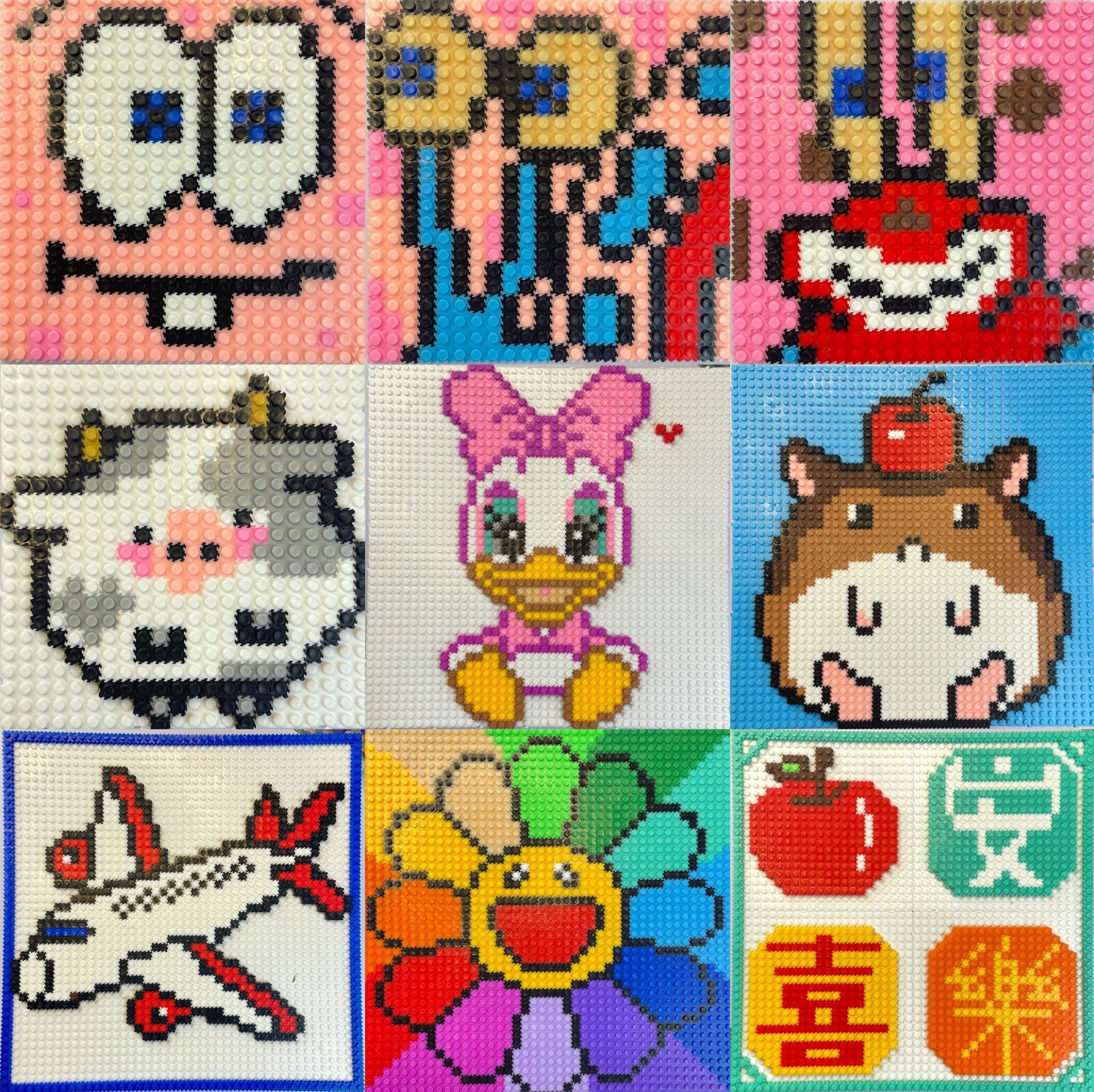 玩具/微颗粒/大黄蜂/颗粒拼装积木/玩具盲袋盒细节图