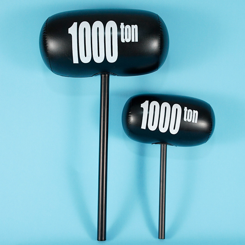 网红爆款充气玩具地摊货源千吨锤玩具锤类惩罚玩具广告锤猪头棒