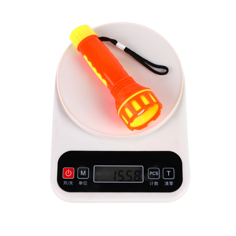 Portable mini household flashlight for children, gift LED outdoor keychain, carrying creative flashlight details Picture