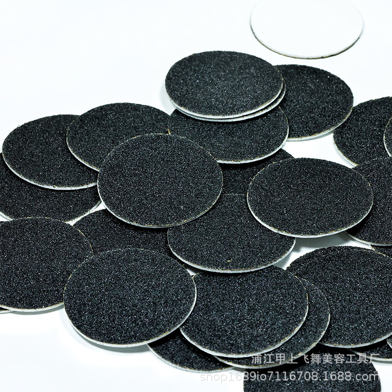 厂家批发磨砂片类火山石磨脚器适用去老茧角质磨脚石磨脚器磨砂片白底实物图