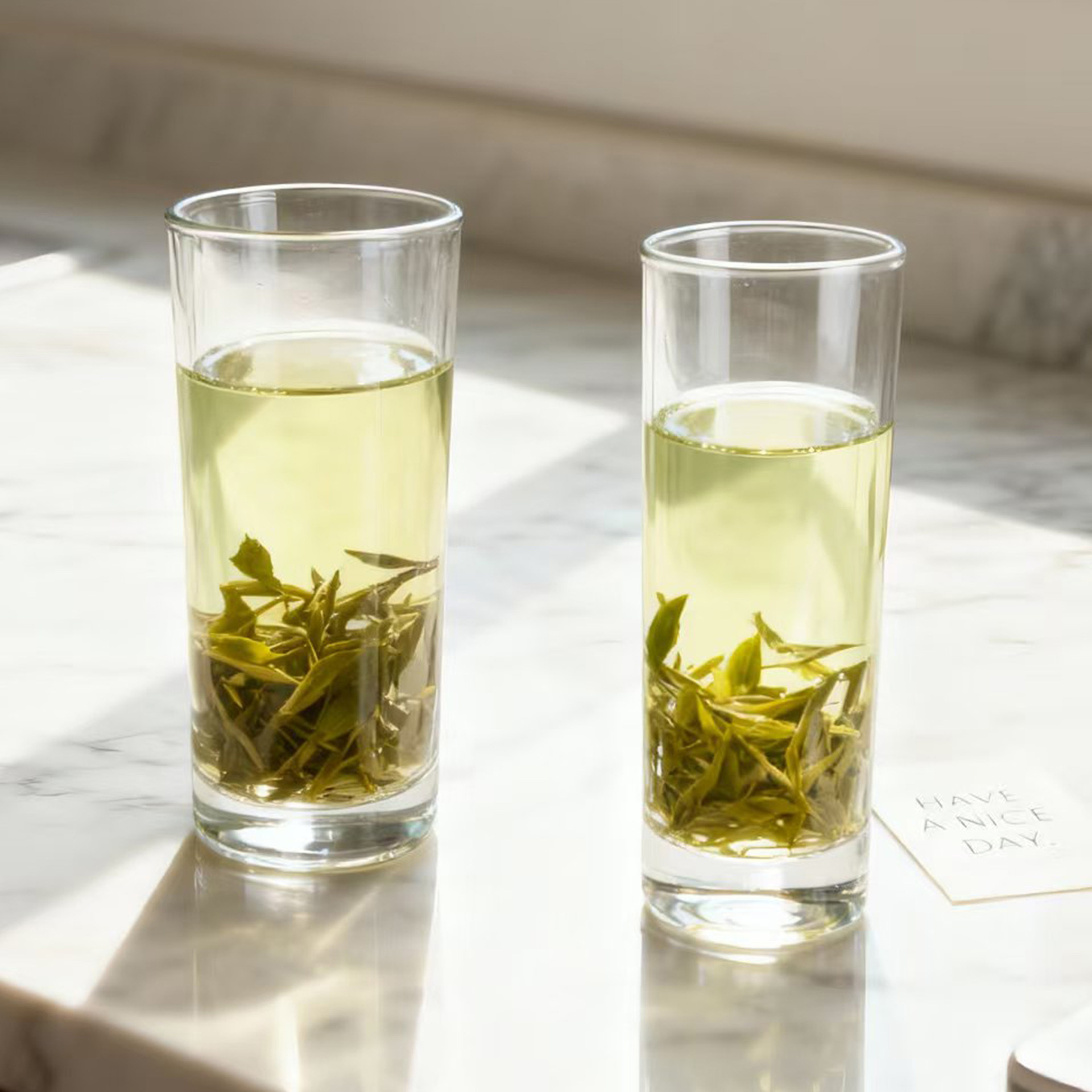 厂家耐热玻璃直筒杯家用水杯早餐牛奶杯餐厅果汁杯多功能泡茶杯产品图